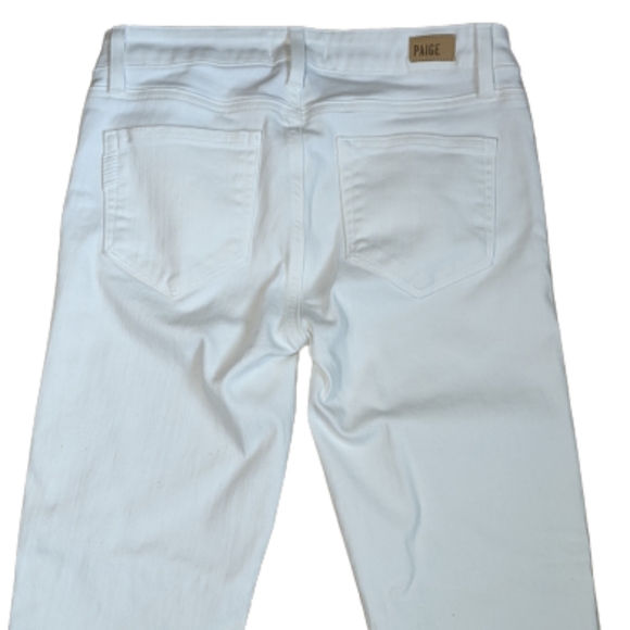 Paige Verdugo White Jeans Crochet Trim Size 26 - Picture 11 of 11